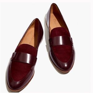 MADEWELL🍂🍁Alex Leather Penny Loafers 5.5